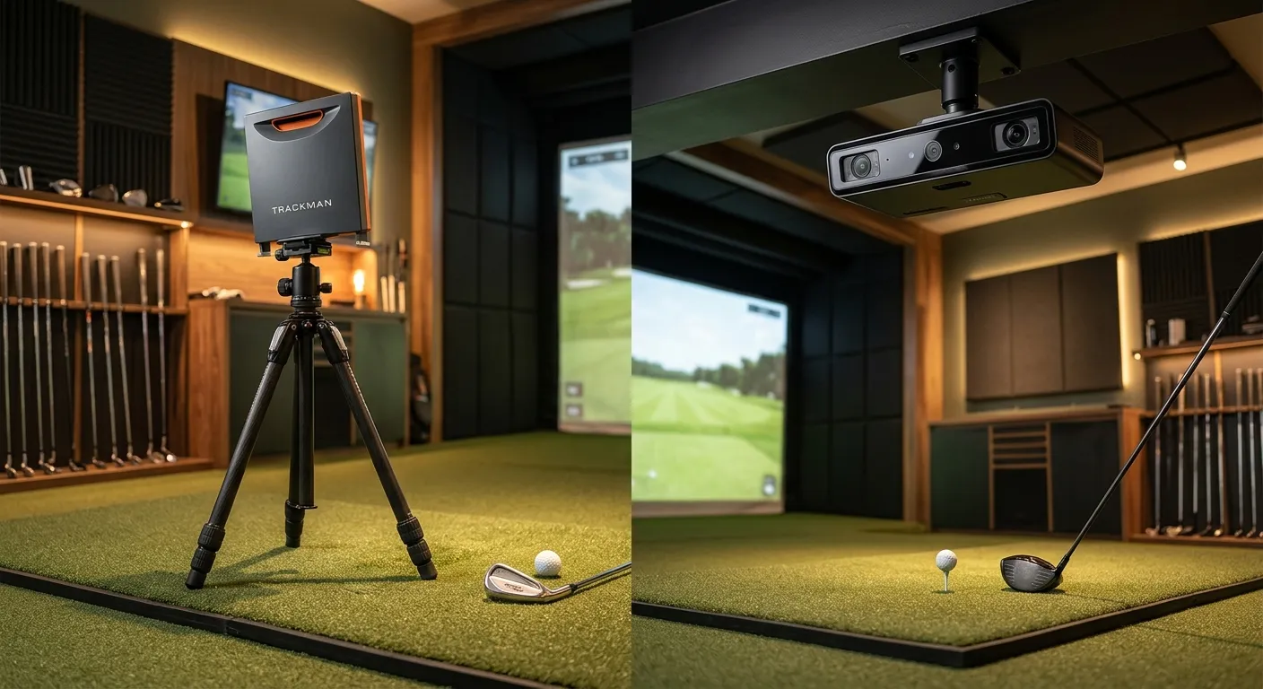 Trackman 雷達 vs Uneekor 攝影機系統對比