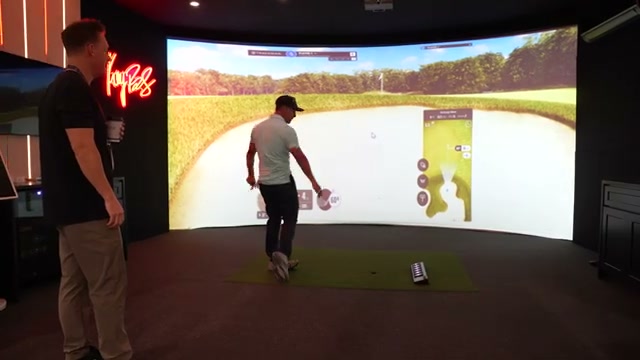 Trackman iO擊球數據顯示