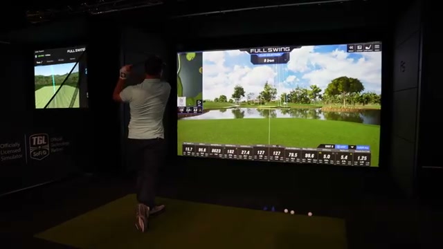 Full Swing Simulator擊球數據與Club Path