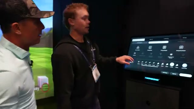 Golf Zone數據與接觸點影像