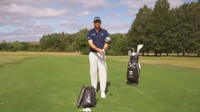 身體帶動後揮桿練習
