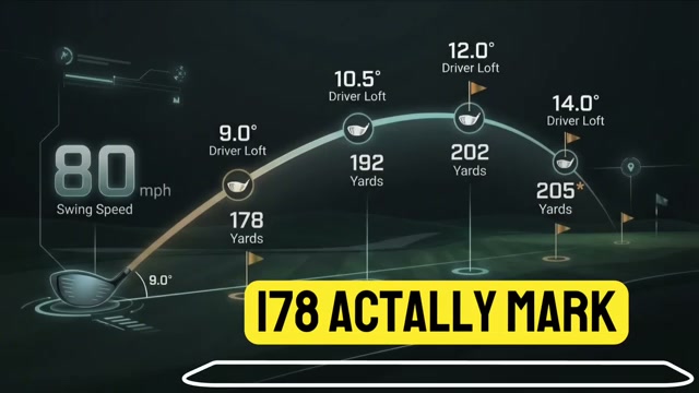 80 mph optimal loft